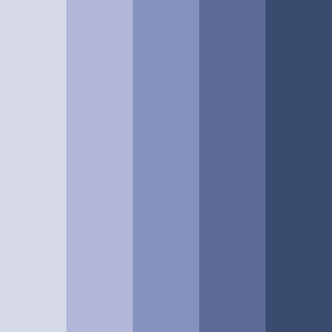 Download twilight tranquility color palette PNG image (square)