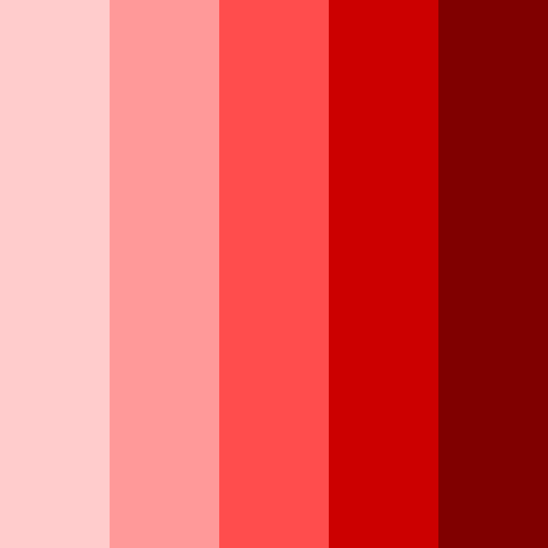Download bright red color palette PNG image (square)