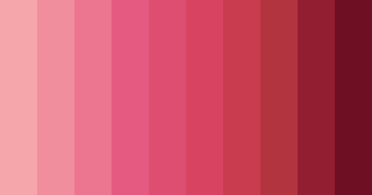 Download crimson blossom color palette PNG image (landscape)
