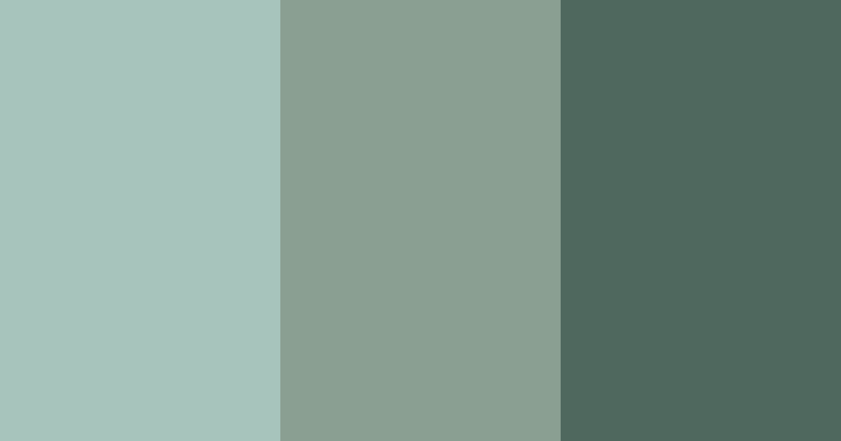 Download teal tranquility color palette PNG image (landscape)