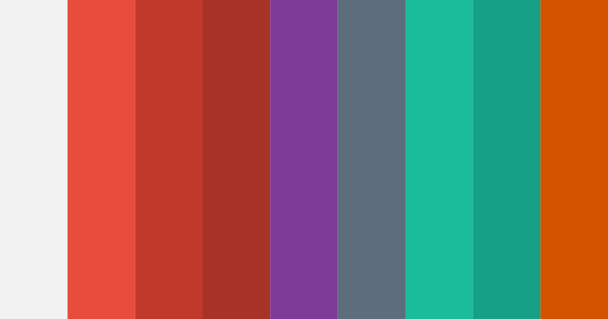 Download crimson gleam color palette PNG image (landscape)