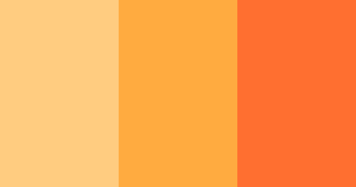 Download citrus sunrise color palette PNG image (landscape)