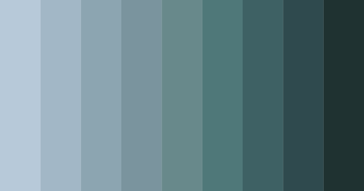 Download frosted azure color palette PNG image (landscape)