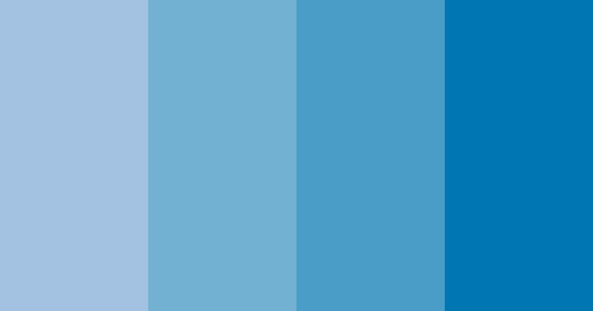 Download bright light blue color palette PNG image (landscape)