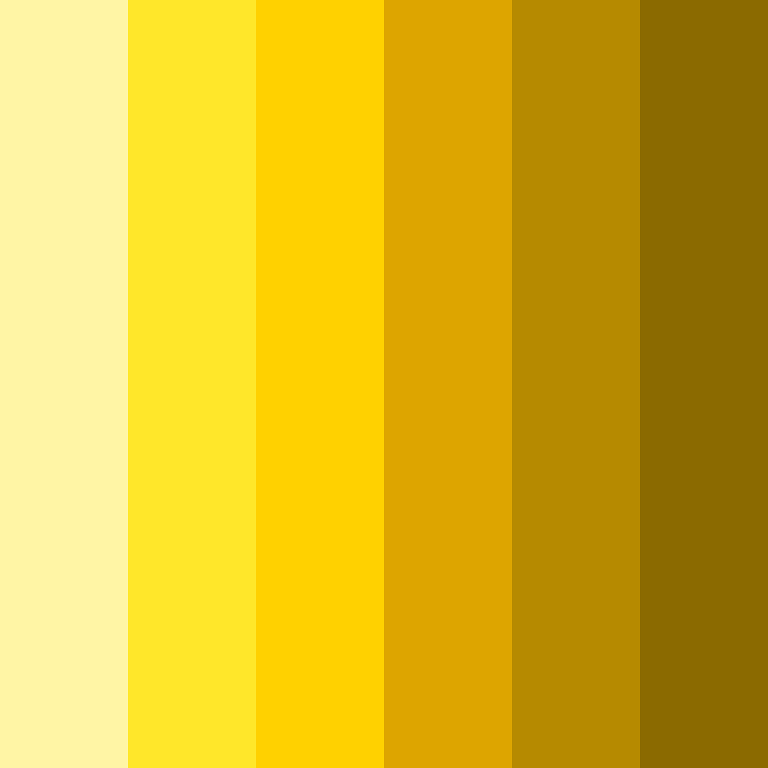 Download golden glow color palette PNG image (square)