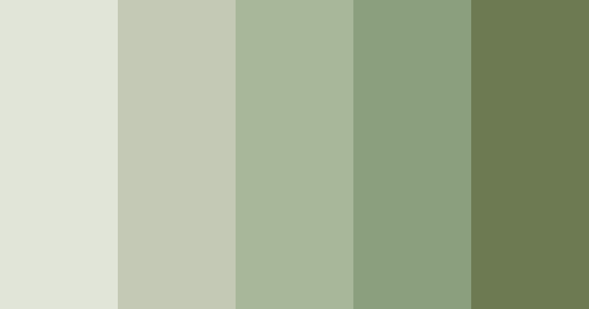 Download whispering woods color palette PNG image (landscape)