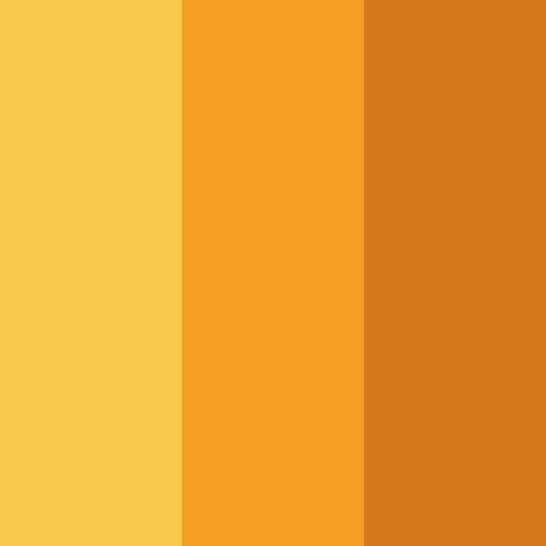 Download golden ember glow color palette PNG image (square)