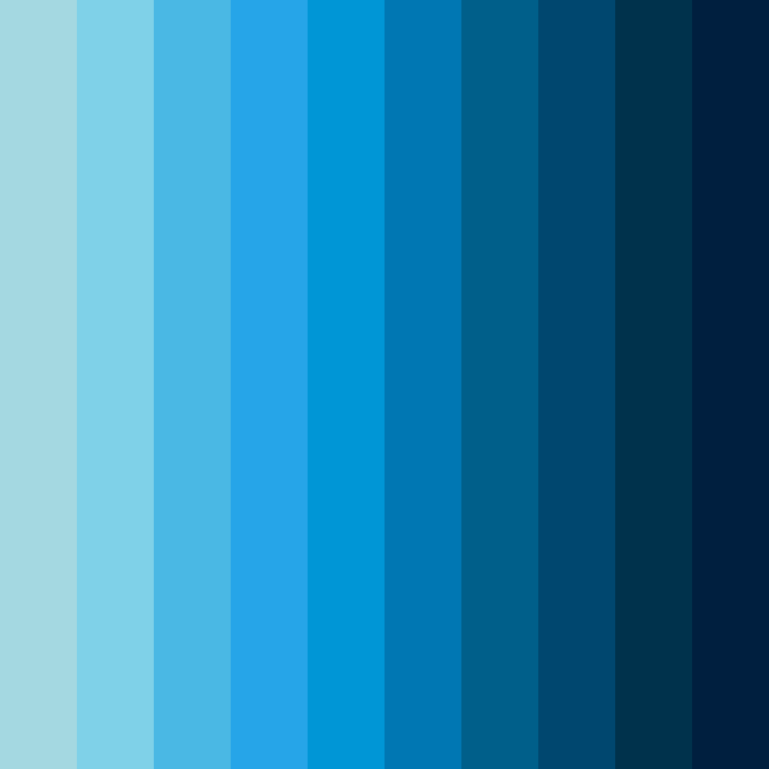 Download oceanic symphony color palette PNG image (square)
