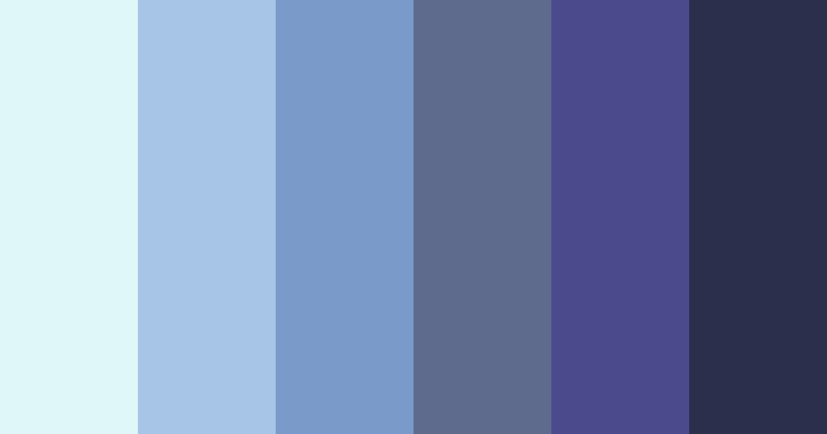Download serene twilight color palette PNG image (landscape)