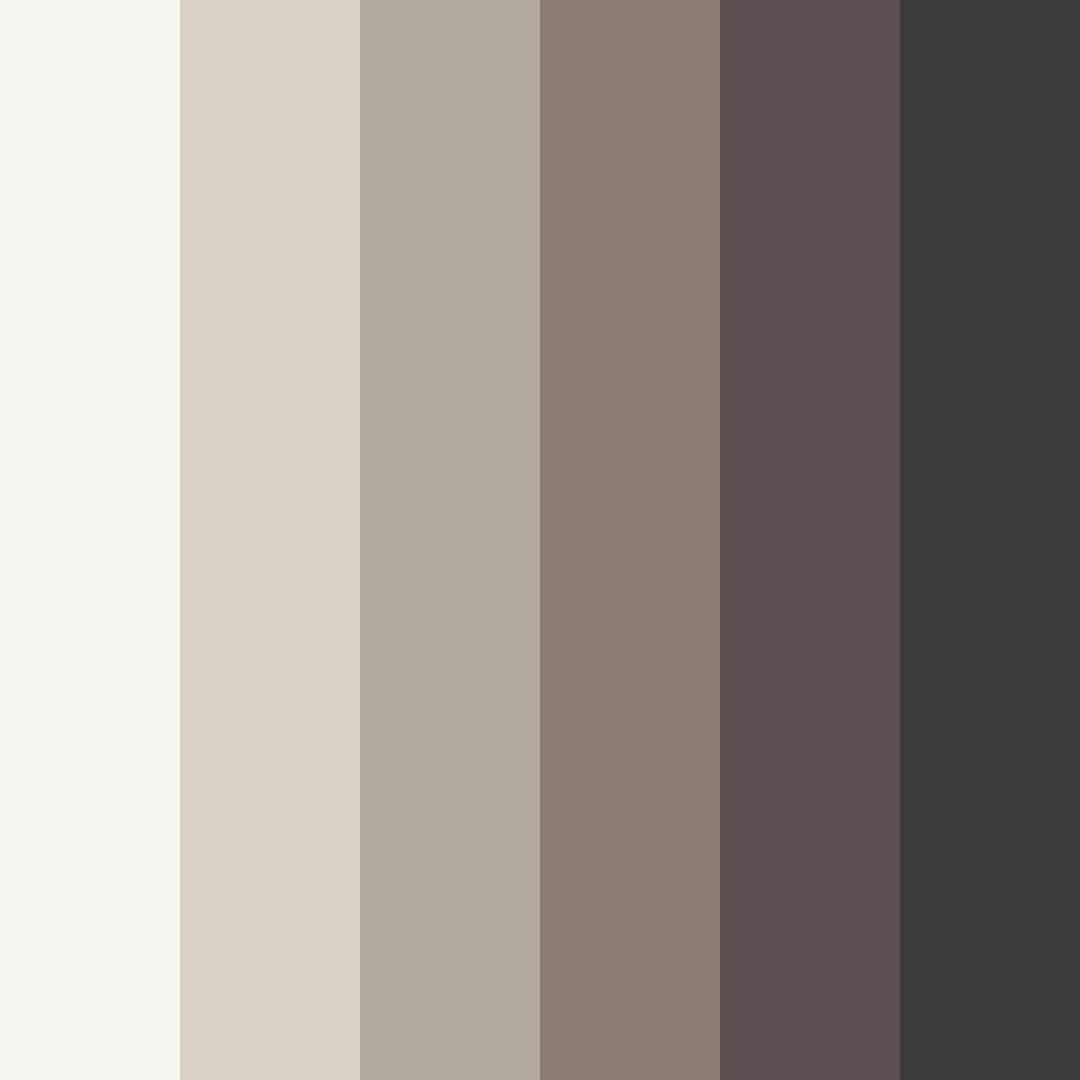 Download muted harmony color palette PNG image (square)
