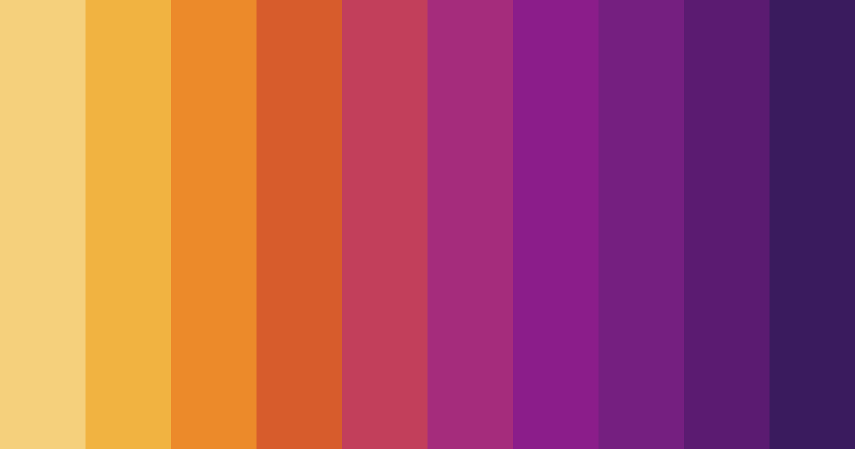 Download amber raspberry spark color palette PNG image (landscape)