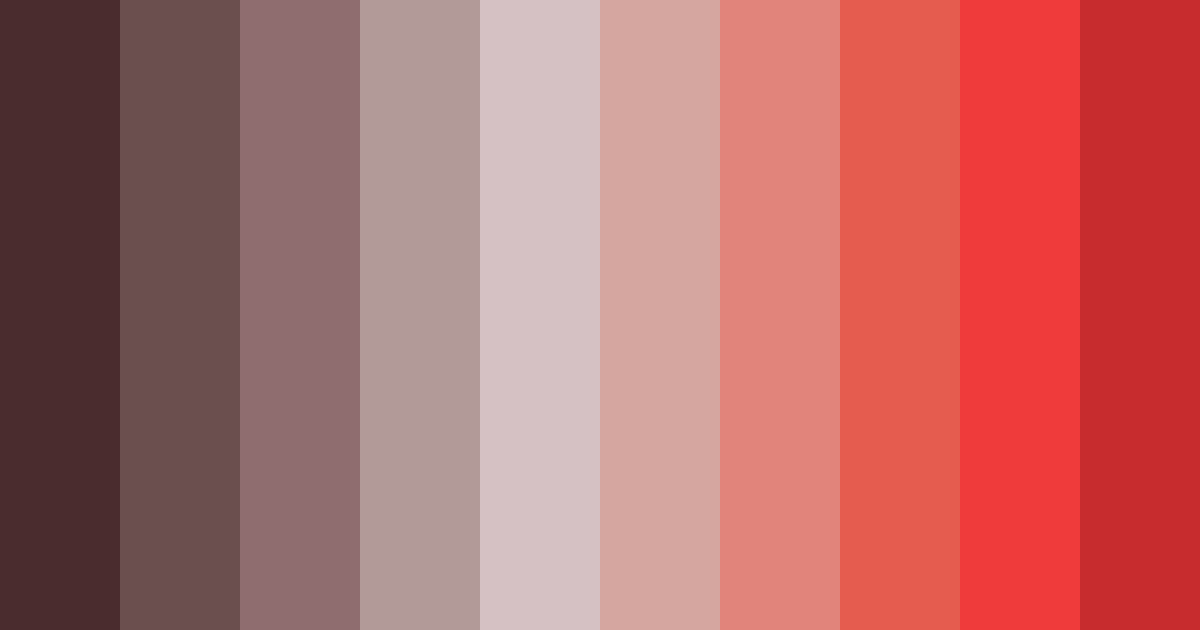 Download dark red vibrance color palette PNG image (landscape)