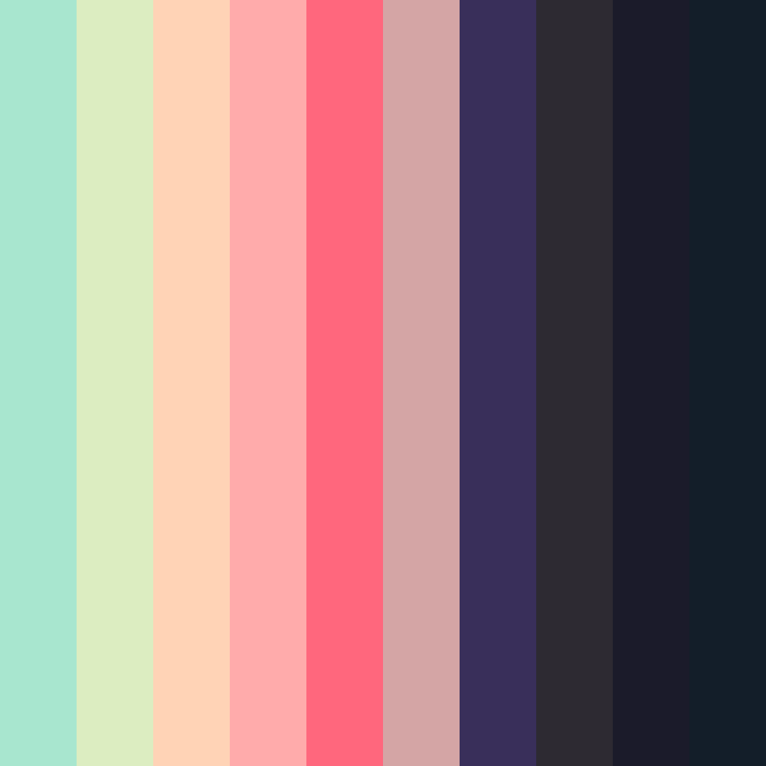 Download whispers of the woodland color palette PNG image (square)