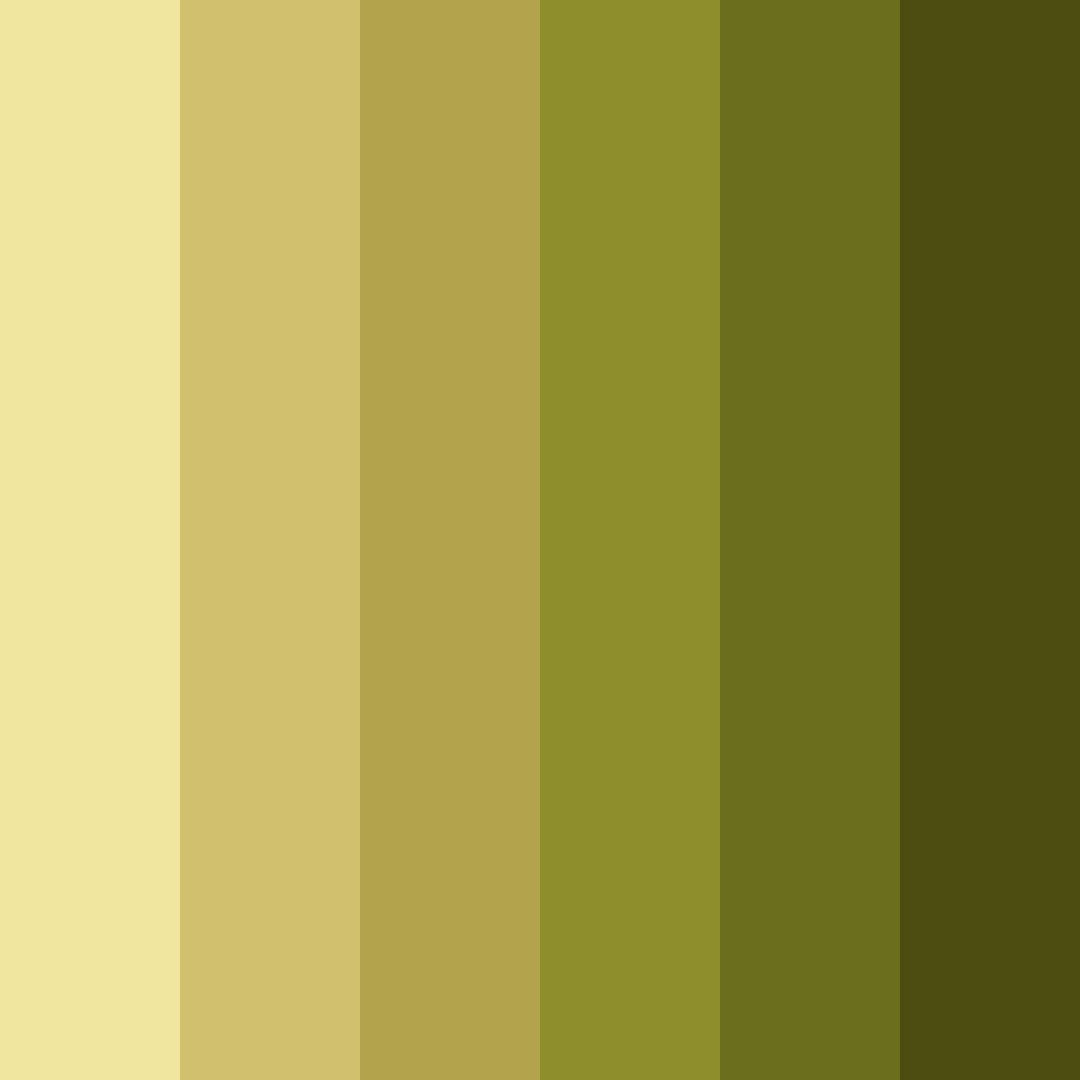 Download mossy meadow harmony color palette PNG image (square)