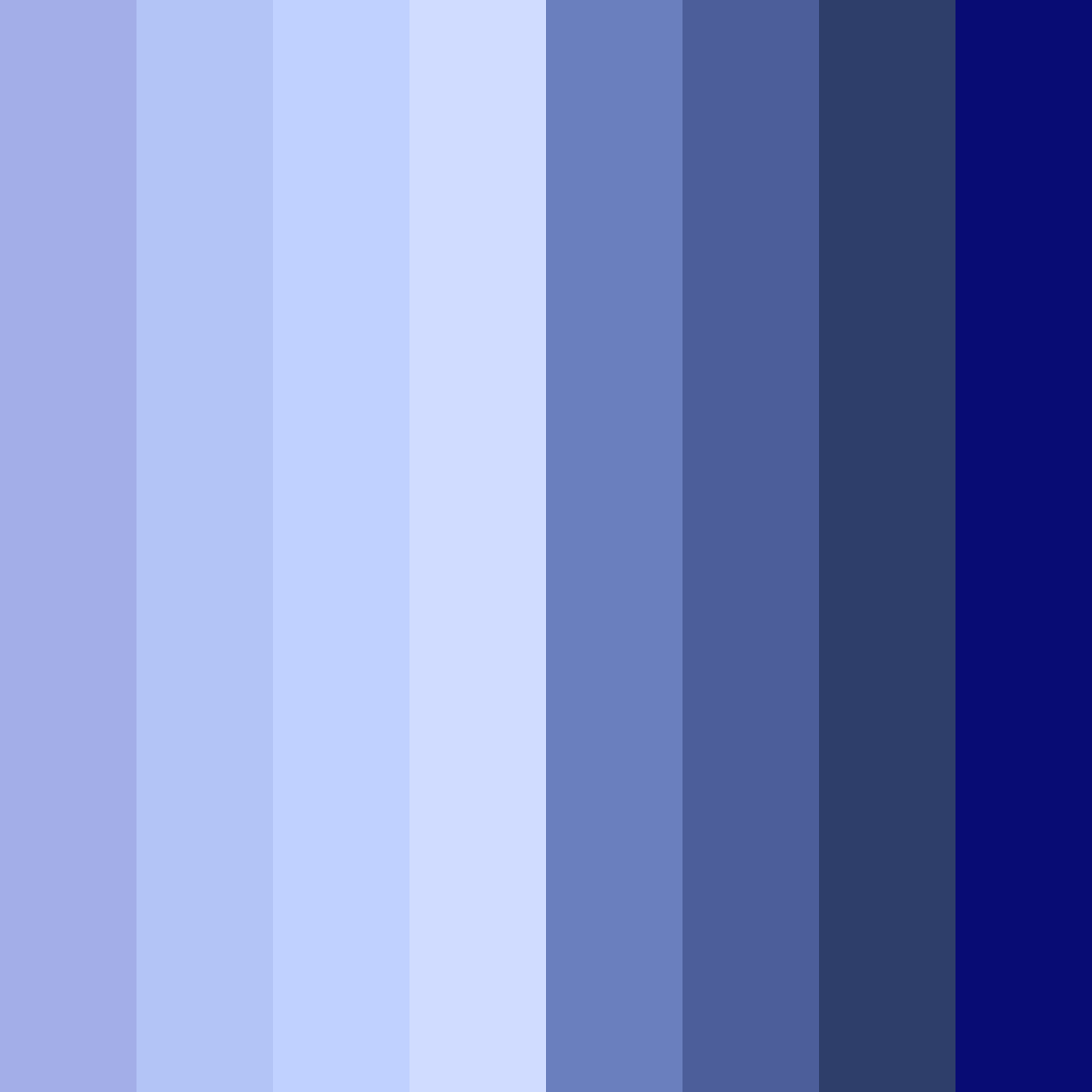 Download midnight dreamscape color palette PNG image (square)