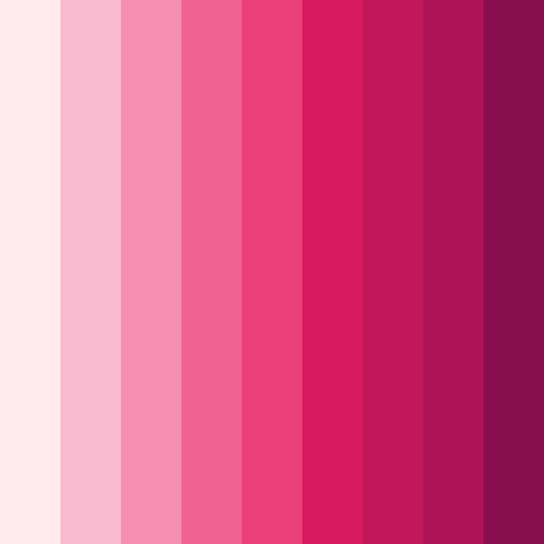 Download blushing bloom color palette PNG image (square)