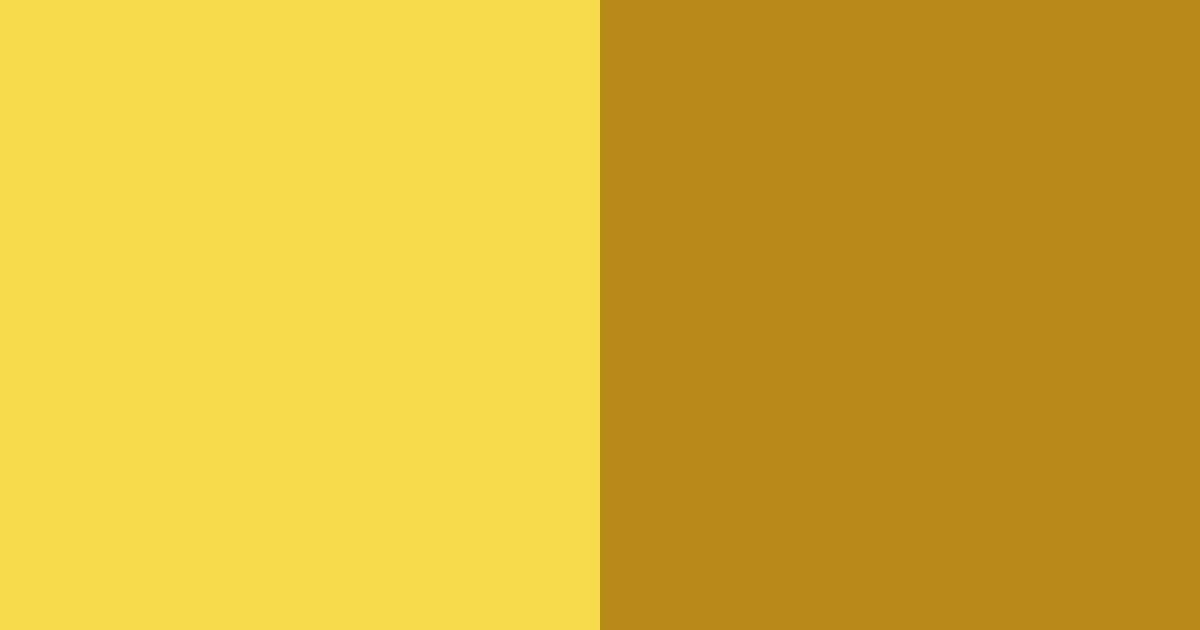 Download golden yellow color palette PNG image (landscape)