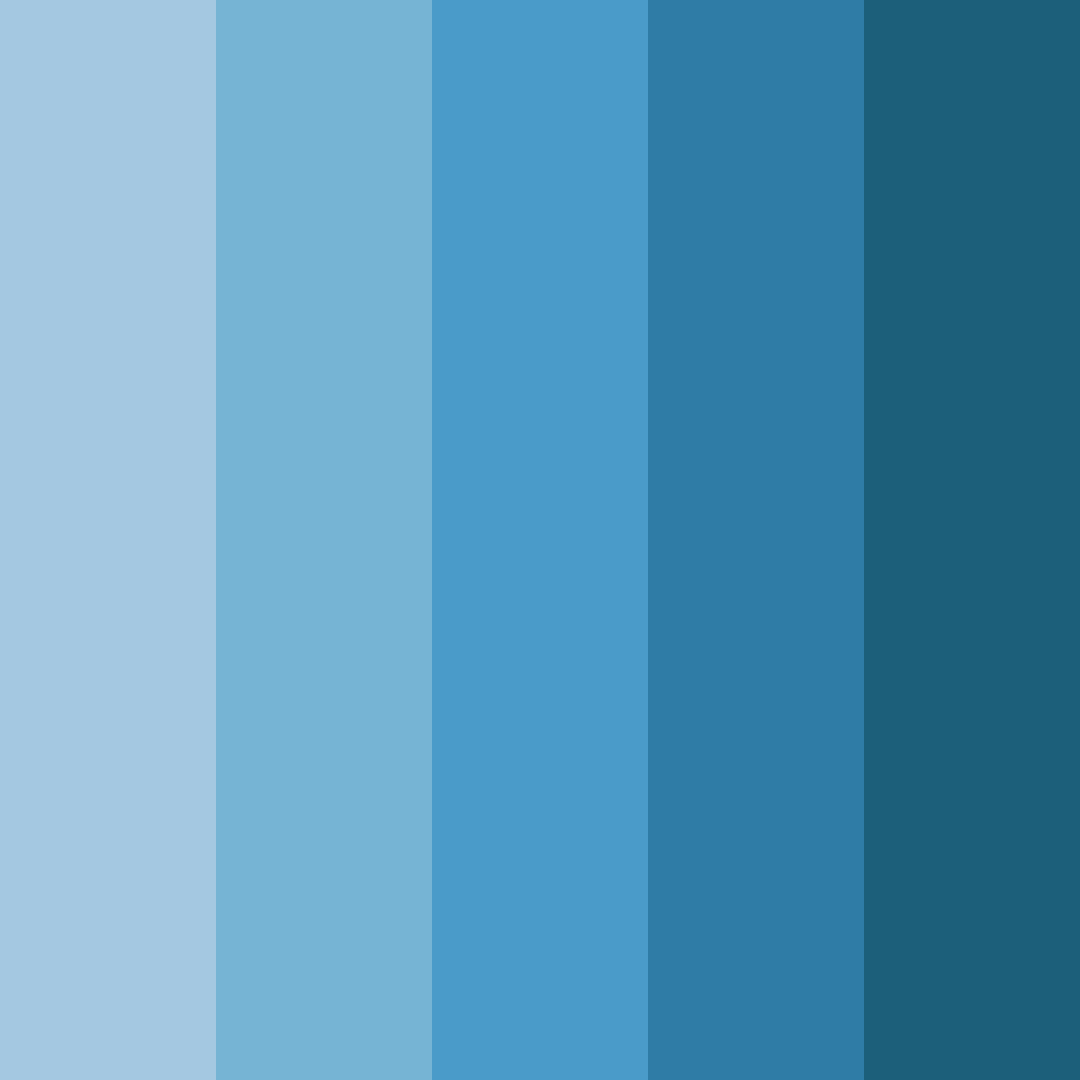 Download celestial waters color palette PNG image (square)