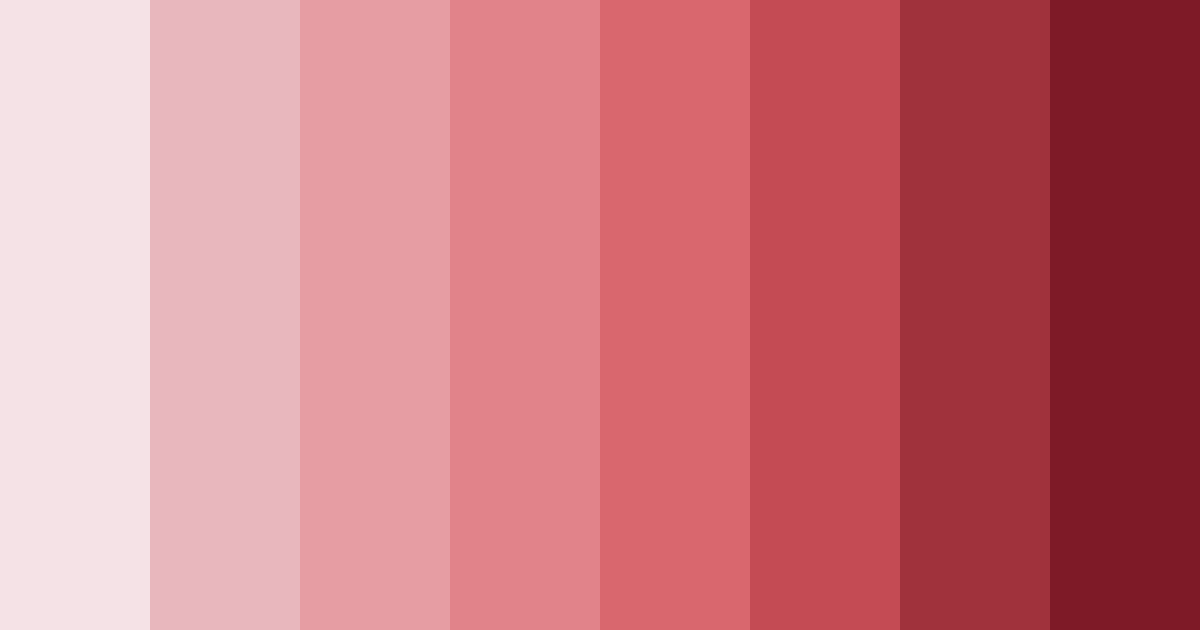 Download pink shades color palette PNG image (landscape)