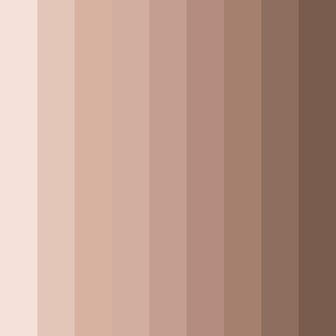 Download whispers of autumn color palette PNG image (square)