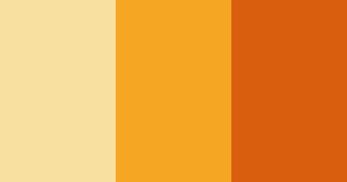 Download orange self-realization color palette PNG image (landscape)