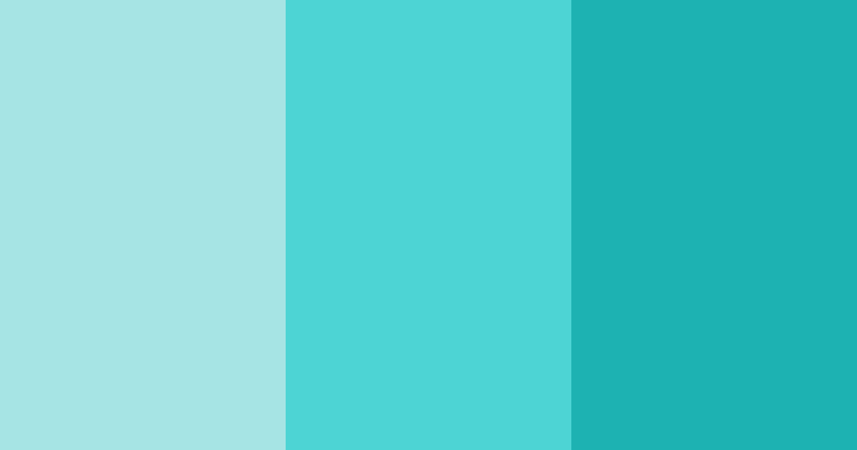 Download aqua tranquility color palette PNG image (landscape)