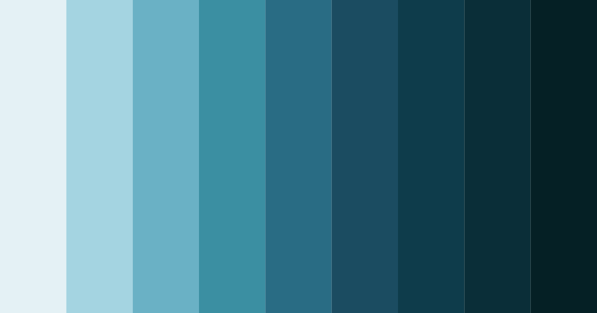 Download digital depths color palette PNG image (landscape)