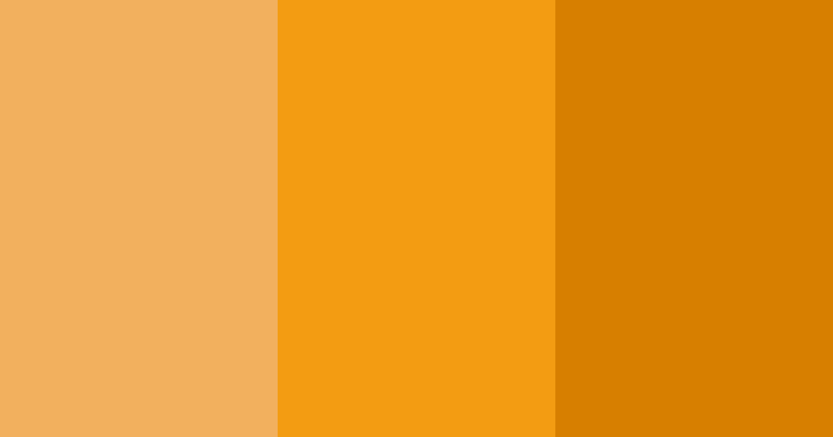 Download orange sunshine color palette PNG image (landscape)