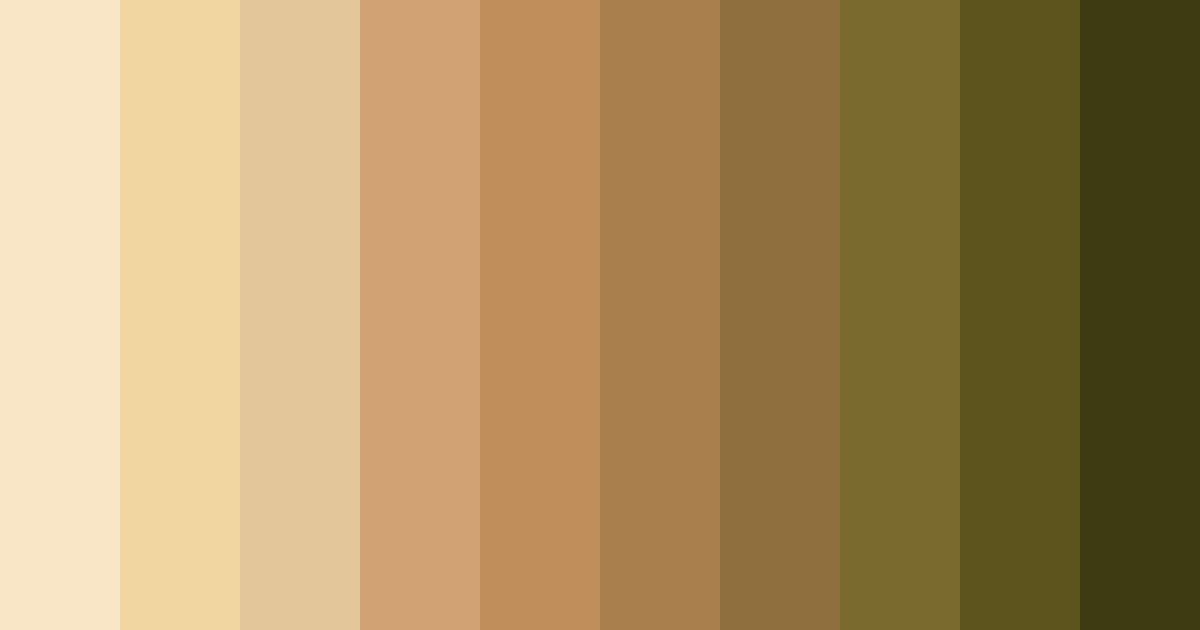 Download brown earth color palette PNG image (landscape)
