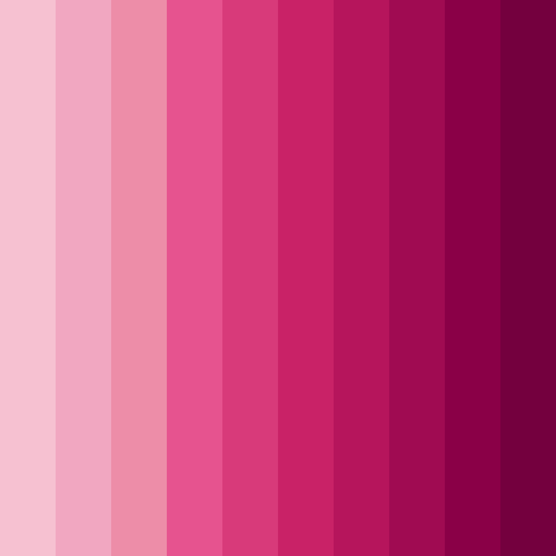 Download light raspberry pink color palette PNG image (square)