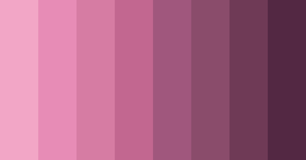 Download blushing twilight color palette PNG image (landscape)