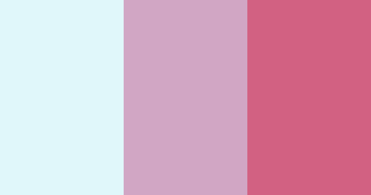Download cotton candy dreams color palette PNG image (landscape)