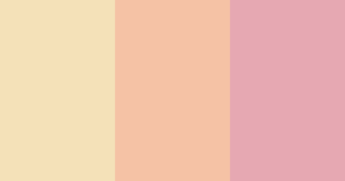 Download pink serenity color palette PNG image (landscape)