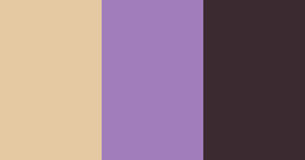Download beige and purple elegance color palette PNG image (landscape)