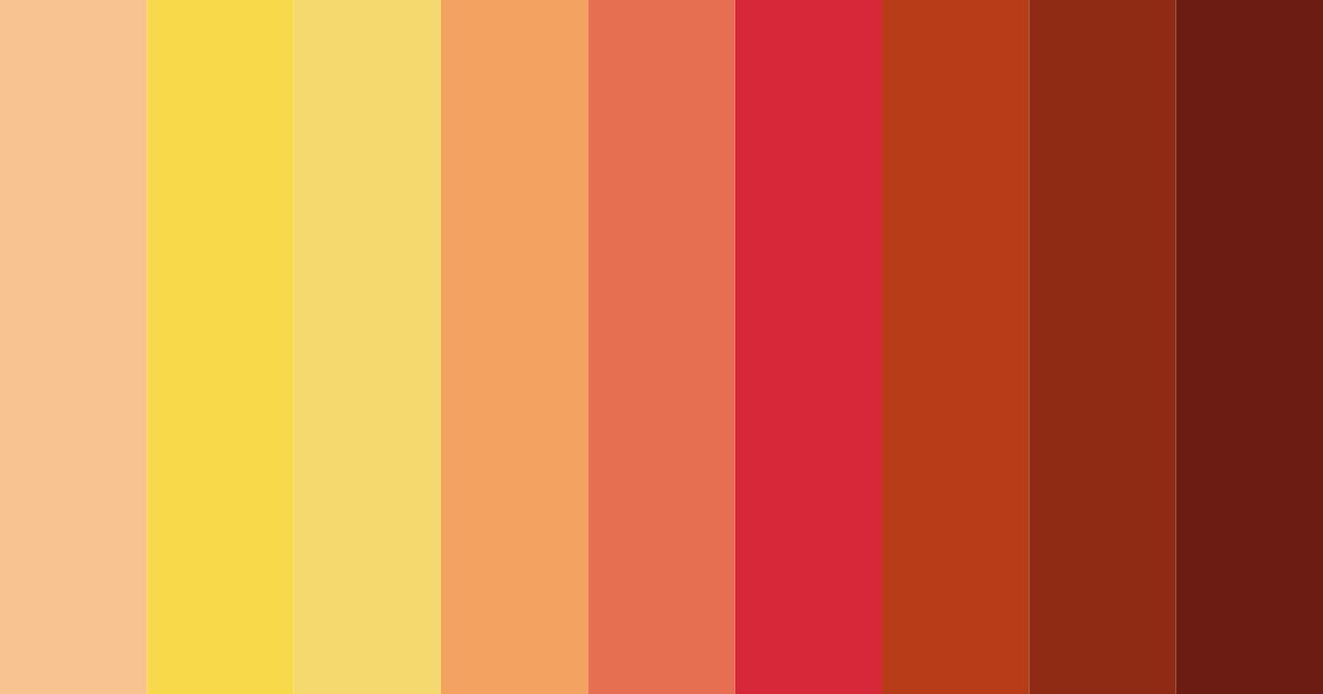 Download autumn's embrace color palette PNG image (landscape)