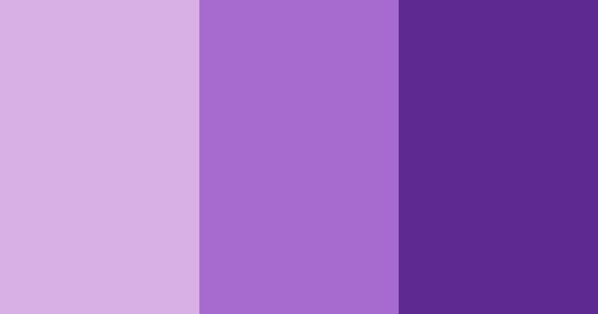 Download lavender dreams color palette PNG image (landscape)