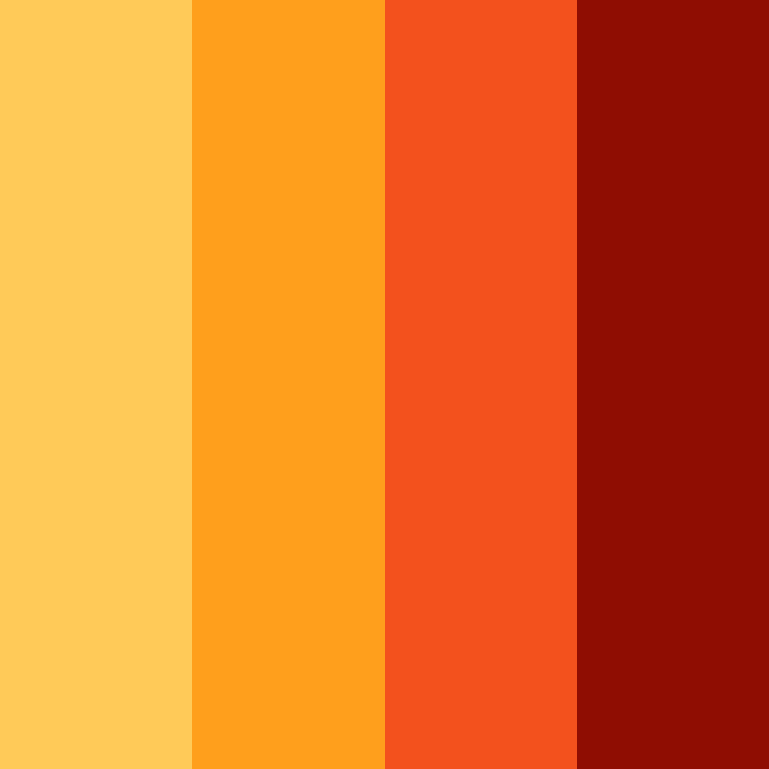 Download autumn spice color palette PNG image (square)