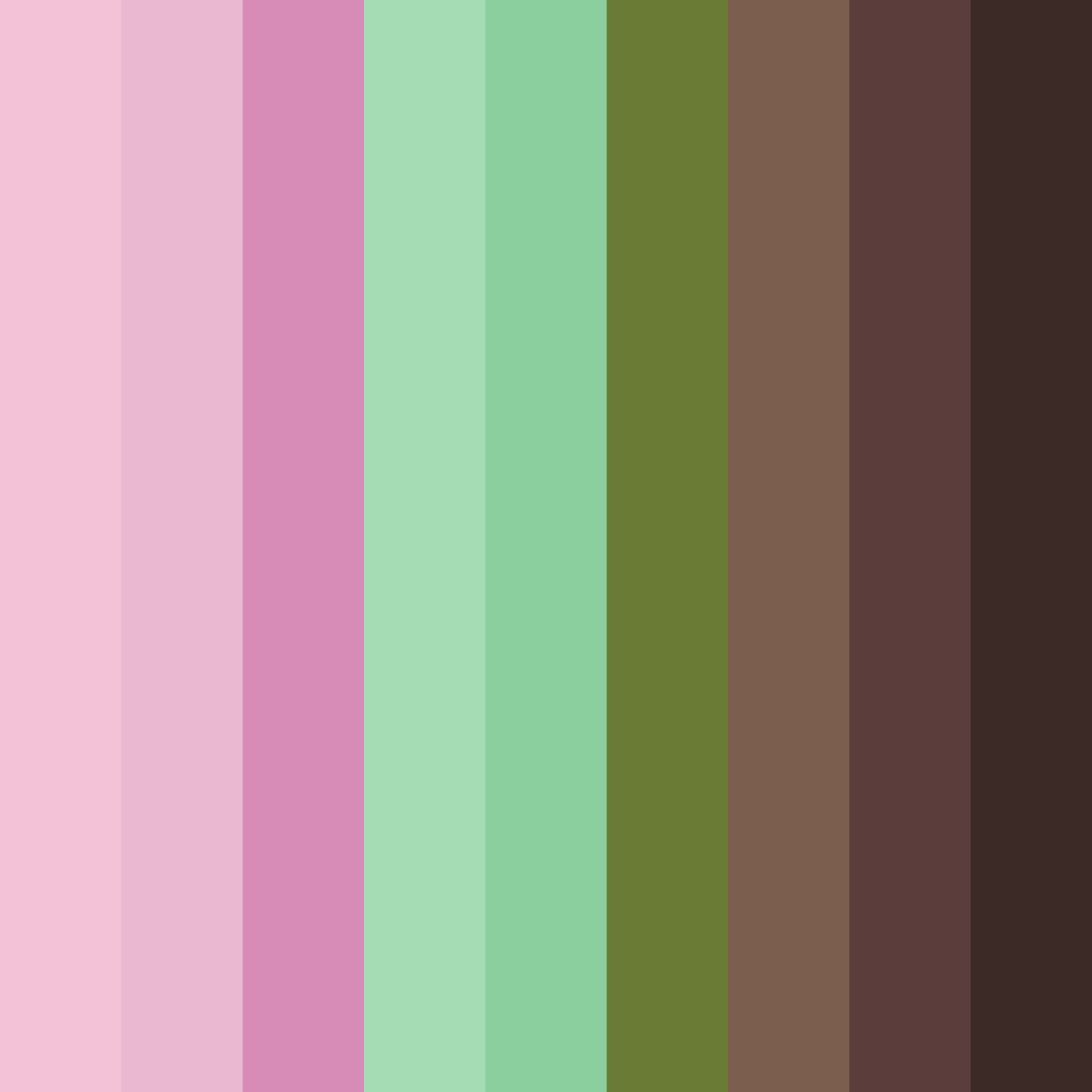 Download berry blossom grove color palette PNG image (square)
