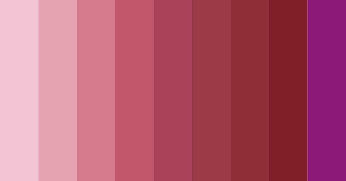 Download crimson serenade color palette PNG image (landscape)