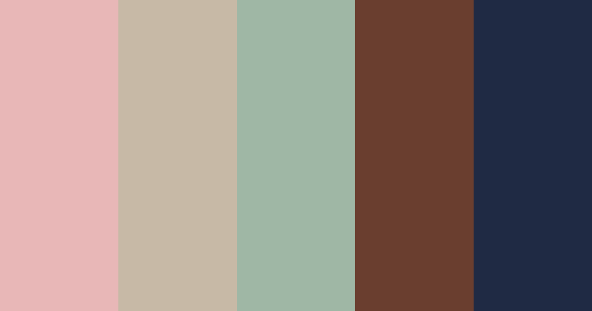 Download muted taupe color palette PNG image (landscape)