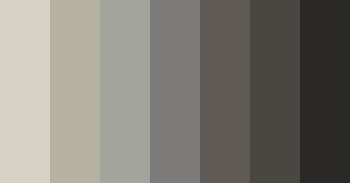 Download muted gray color palette PNG image (landscape)
