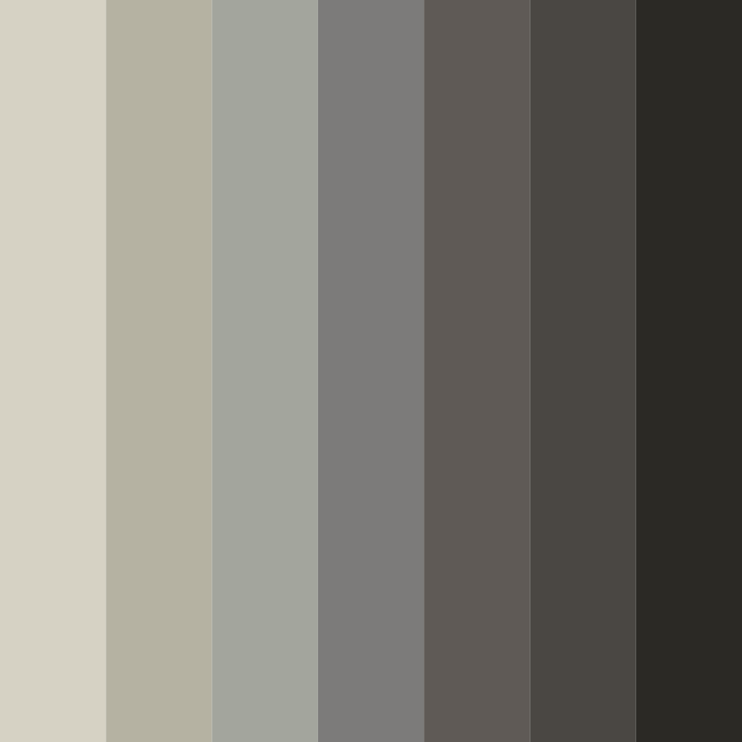 Download muted gray color palette PNG image (square)