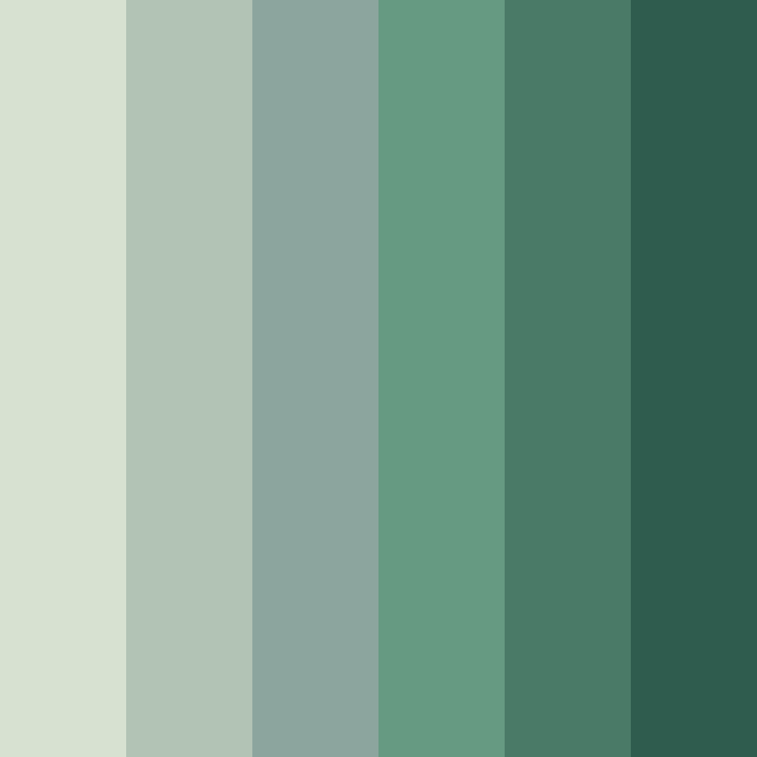 Download shades of grey matcha color palette PNG image (square)