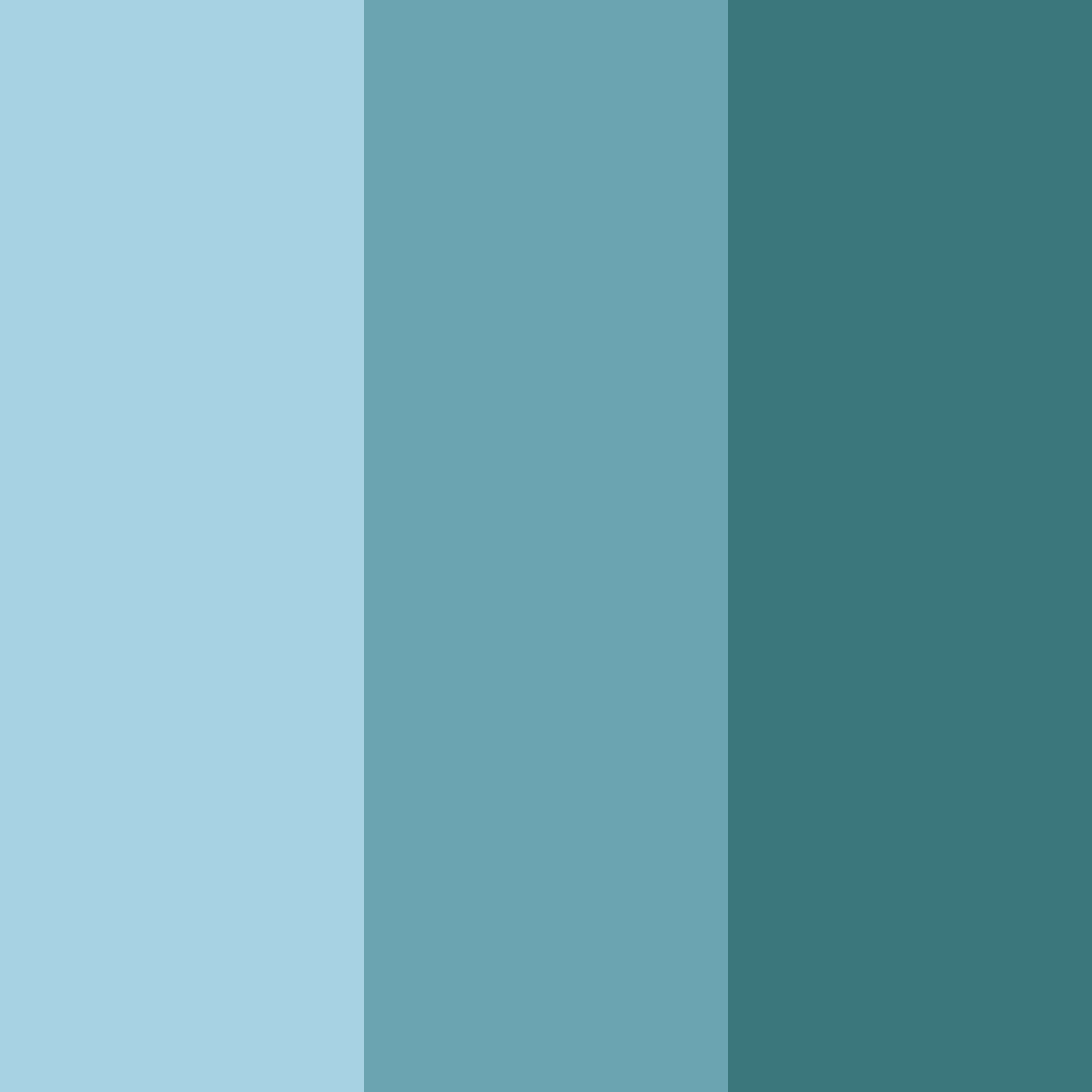 Download serene waterscape color palette PNG image (square)