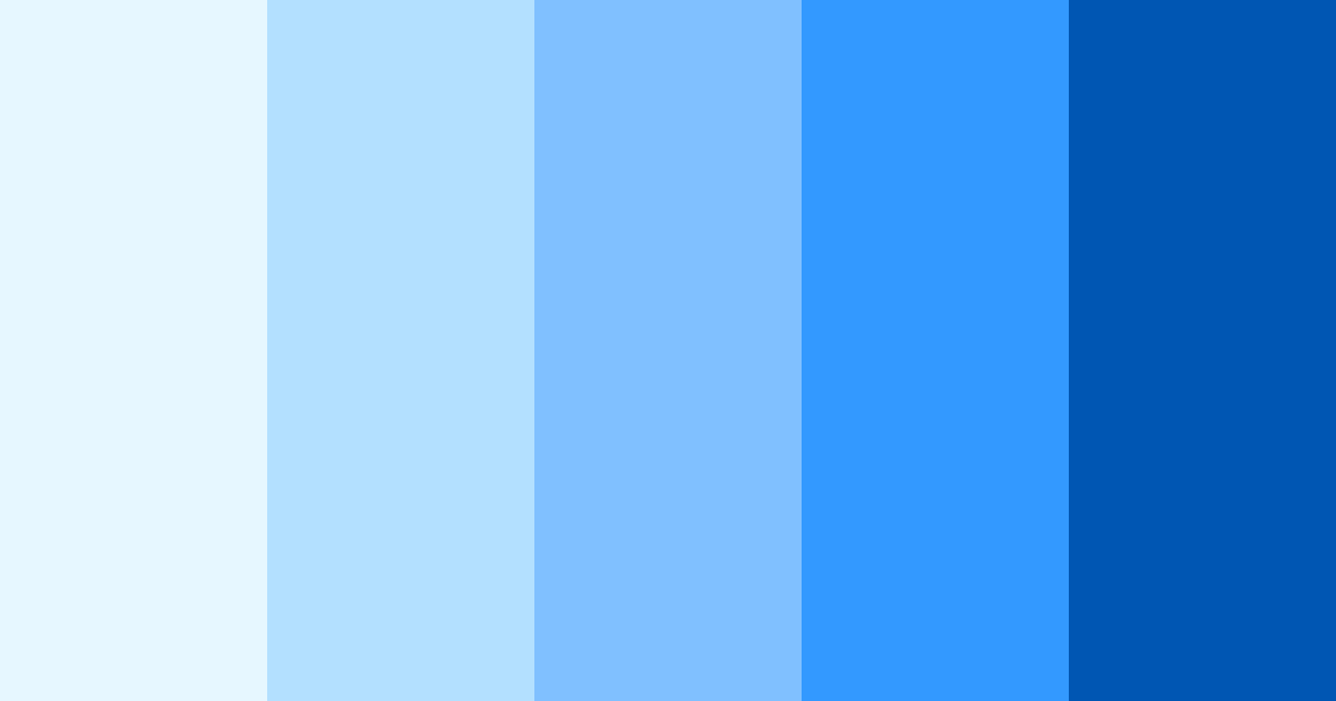 Download blue tech color palette PNG image (landscape)