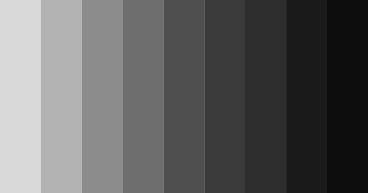 Download shades of silence color palette PNG image (landscape)
