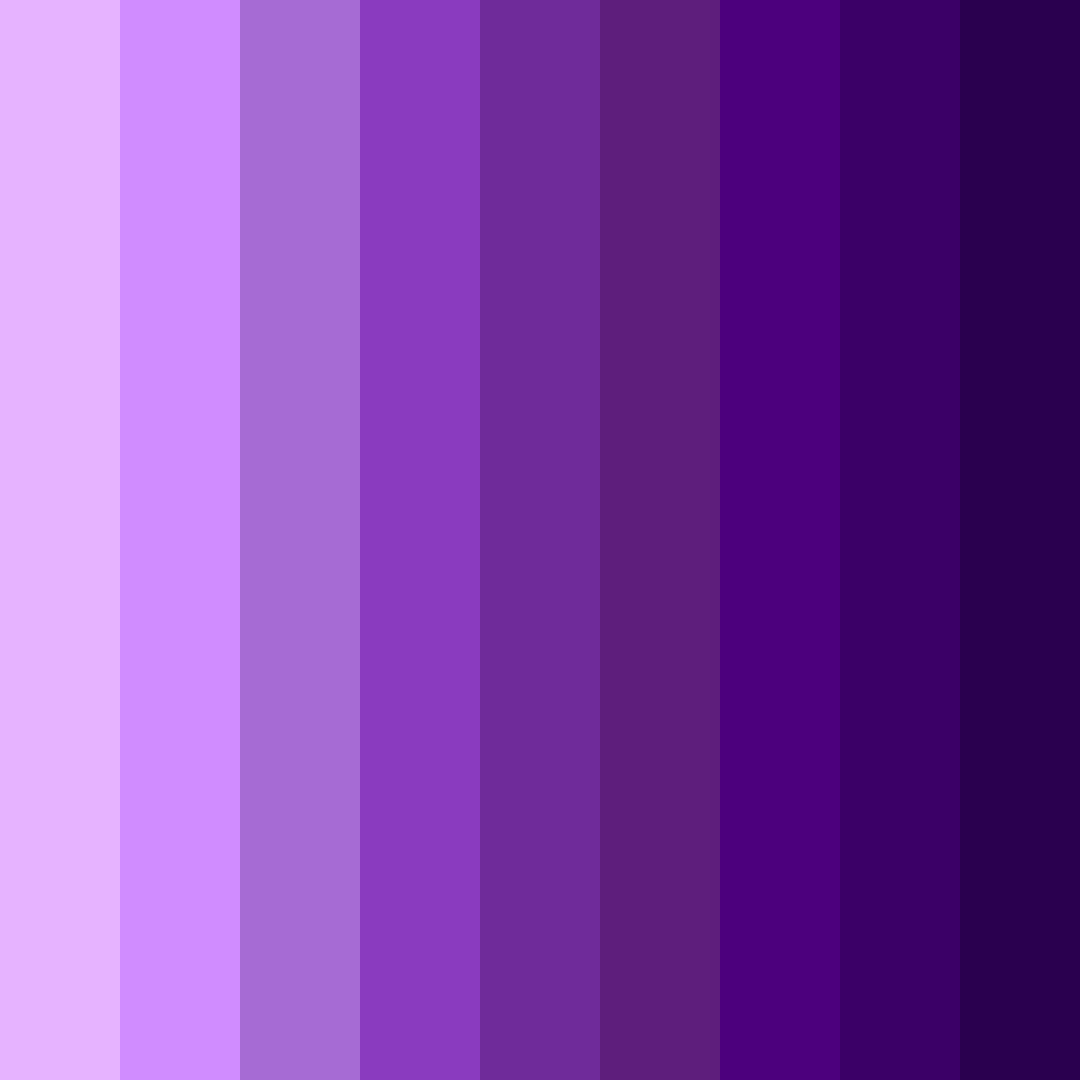 Download neon purple dreams color palette PNG image (square)