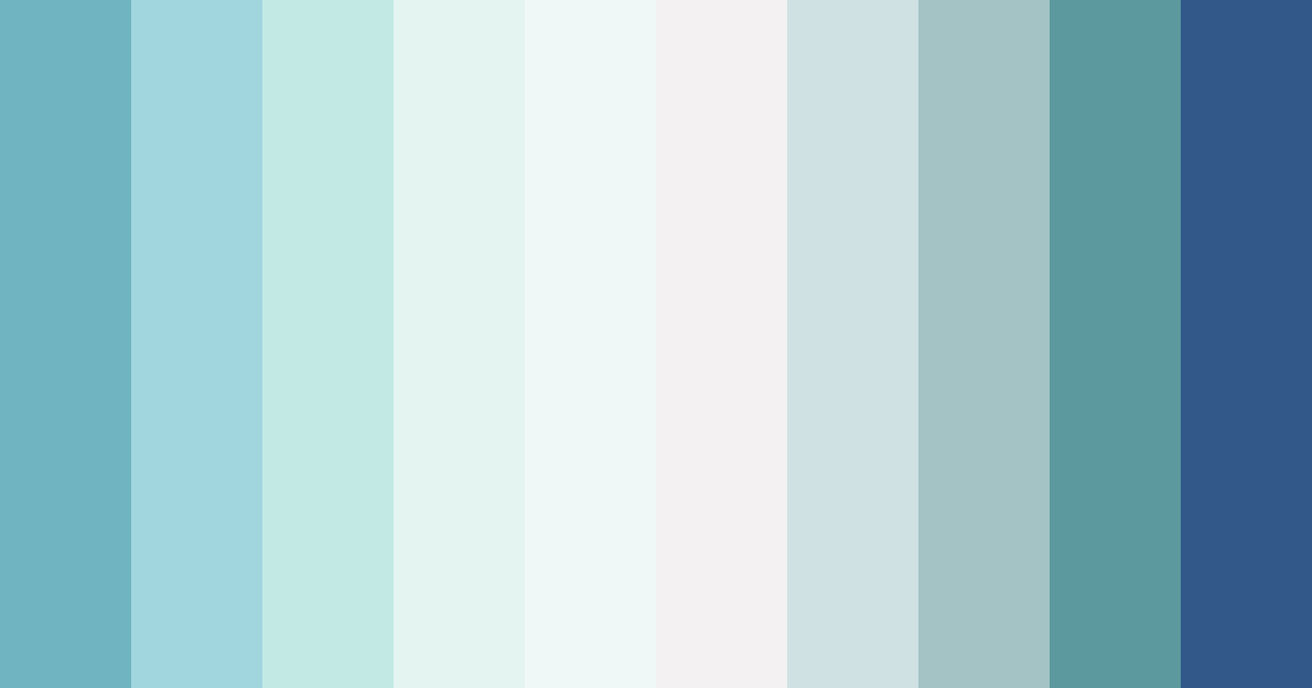 Download ocean breeze harmony color palette PNG image (landscape)
