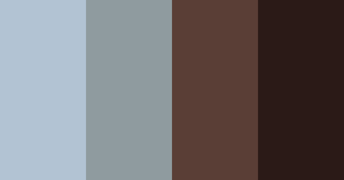 Download twilight woods color palette PNG image (landscape)