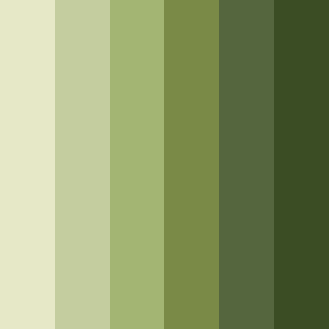 Download olive grove serenity color palette PNG image (square)